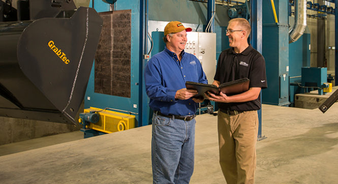 Jason Appel Meets with Customer